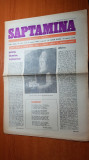 Ziarul saptamana 11 august 1978-articol despre localitatea salistea ,jud. sibiu