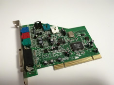 Placa de sunet PCI colectie Aureal Vortex AU8820B2 foto