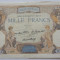 FRANTA 1000 FRANCS FRANCI CERES ET MERCURE 24-09-1931 F