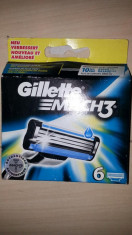 Rezerve Gillette Mach3 set de 6 bucati. foto