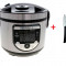 Multicooker multifunctional de gatit Zephyr, inox, 700W,18 programe + Cutit ceramic 17 cm Cadou