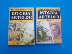 ISTORIA ARTELOR ^ HENDRIK WILLEM VAN LOON = 2 VOLUME foto