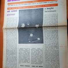 ziarul saptamana 26 noiembrie 1976-intalnirea lui ceausescu cu leonid i. brejnev