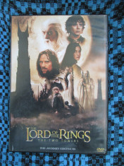 THE LORD OF THE RING 2 - THE TWO TOWERS (1 DVD FILM - cu SUBTITRARE IN ROMANA!) foto