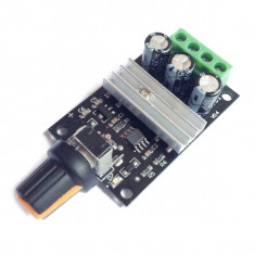 Controler motor DC 6-28V ( 3A - 80W) PWM / Speed controller (CN61) foto