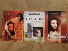 VIATA LUI IISUS/TRAGEDIA VEACURILOR/GALILEANUL-ELLEN WHITE (3 VOL) foto