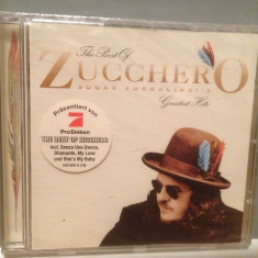 ZUCCHERO - THE BEST OF (1996/POLYDOR/GERMANY) - CD ORIGINAL/NOU/SIGILAT