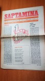 ziarul saptamana 29 aprilie 1980-nr. cu ocazia zilei de 1 mai muncitoresc