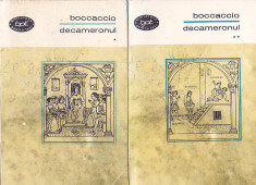 BOCCACCIO - DECAMERONUL ( 2 VOL ) ( BPT 345-346 ) foto