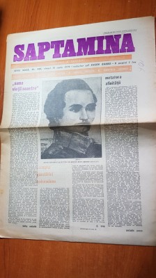 ziarul saptamana 15 iunie 1979-90 de ani de la moartea lui mihai eminescu foto