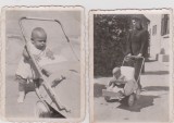 FOTOGRAFII COPIL LANDOU SI MAMA ANUL 1941