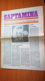 Ziarul saptamana 22 decembrie 1978-articol despre nicolae banescu