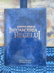 STAPANUL INELELOR - INTOARCEREA REGELUI EDITIA SPECIALA EXTINSA (4 DVD-uri) foto