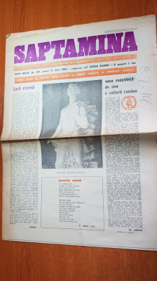 ziarul saptamana 11 iulie 1980-15 ani congresu al 9 -lea,alegerea lui ceausescu foto