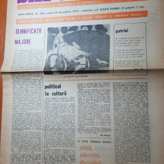 ziarul saptamana 12 decembrie 1975-sedinta comitetului politic al cc al pcr