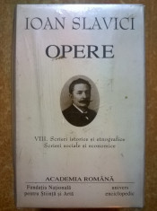 Ioan Slavici - Opere VIII {Academia Romana} foto