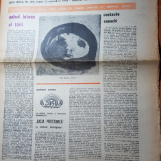 ziarul saptamana 13 octombrie 1978-200 ani de la nasterea lui costache conachi
