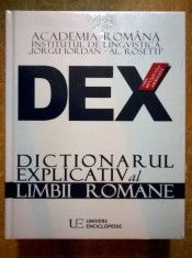Dex Dictionarul explicativ al limbii romane {2016} foto