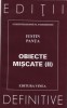 Iustin Panta, Obiecte miscate, vol. II