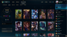 Vand cont League of Legends :Silver 3 ,103 skinuri,107 campioni foto