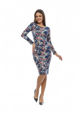 Rochie mulata cu imprimeu floral foto