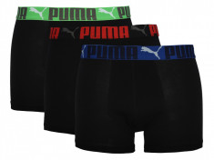 Boxeri barbati Puma Morello - pachet 3 perechi negru-negru 631392001230040 foto