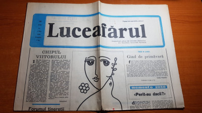 ziarul luceafarul 1 mai 1980-1 mai muncitoresc,sarbatoarea muncii foto