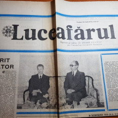 ziarul luceafarul 11 iulie 1987-vizita lui ceausescu in polonia