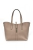 Geanta Dama Piele Naturala Roz Prafuit Promesse PR0370Cipria, Curea Umar, 27x33x14 cm