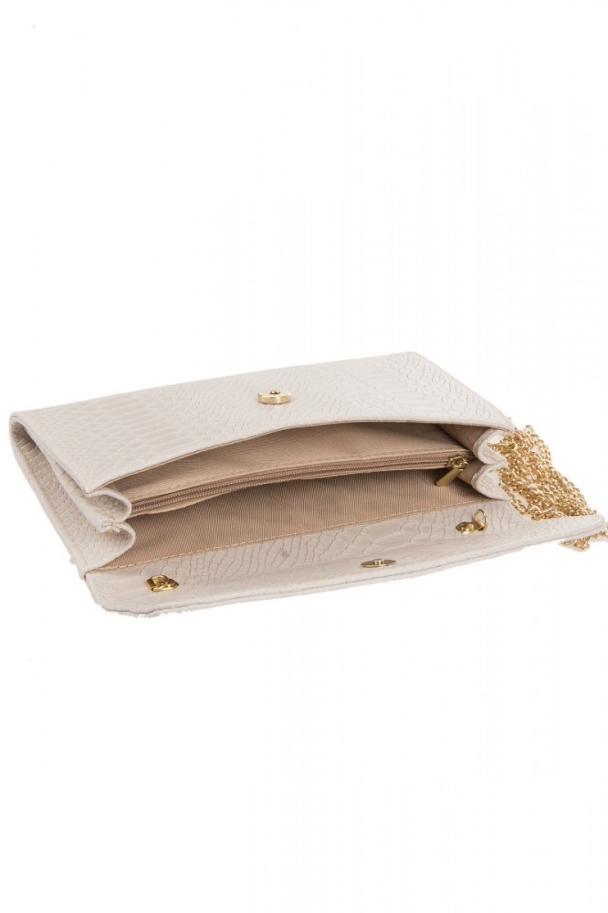 Plic bej Promesse PR0176Beige - Bagsy, Geanta plic, Piele | Okazii.ro