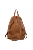 Rucsac cognac Promesse PR0359Cognac - Bagsy, Coniac, Piele naturala