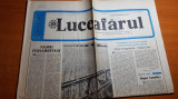 Ziarul luceafarul 4 iulie 1987-articolul &quot; un moment de istorie roamneasca&quot;