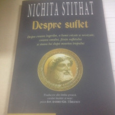 NICHITA STITHATUL, DESPRE SUFLET. TRADUCERE DIN LIMBA GREACA