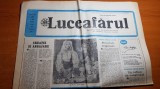 ziarul luceafarul 6 iunie 1987- articol despre ion luca caragiale