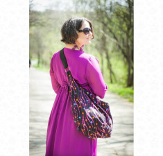 Geanta pentru babywearing (asortata la marsupiul Nap Bag) foto