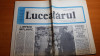Ziarul luceafarul 9 ianuarie 1982-ziua de nasterea a elenei ceausescu