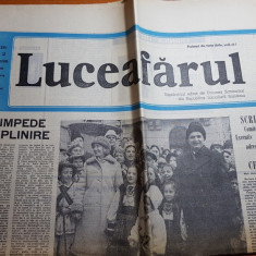 ziarul luceafarul 9 ianuarie 1982-ziua de nasterea a elenei ceausescu