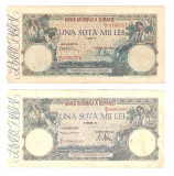 SV * Romania LOT 4 x 100.000 LEI 1945 - 1946 date diferite VF-XF-AUNC