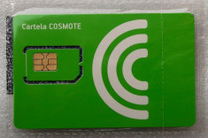 ROMANIA CARTELA SIM Cosmote neutilizata sigilata tipla - PENTRU COLECTIONARI ** foto