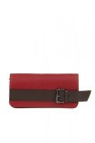 Plic rosu Promesse PR0360Rosso - Bagsy, Geanta plic, Piele