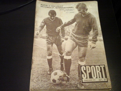 Revista Sport - Nr. 4, februarie 1973, 23 pag foto