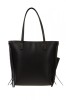 Geanta dama piele naturala neagra Promesse PR0369Nero, 31x38x10 cm, curea umar detasabila, Bagsy