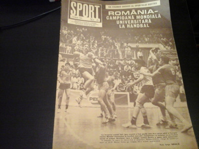 Revista Sport - Nr. 6, iunie 1987, 23 pag foto