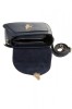 Geanta Dama Piele Naturala Albastra Promesse PR0349Blu Bagsy, Curea Ajustabila, 23x20x11 cm