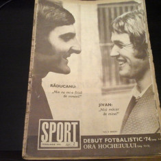 Revista Sport - Nr. 3, februarie 1974, 23 pag