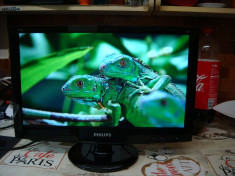 Monitor led 19 inchi Philips 191EL2 -intrari dvi+vga foto