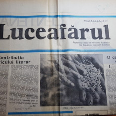 ziarul luceafarul 31 octombrie 1981- centenar eugen lovinescu