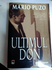 Ultimul Don. Mario Puzo foto