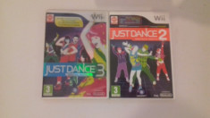 LOT 2 jocuri - Just Dance 2 + 3 - Nintendo Wii [Second hand] foto