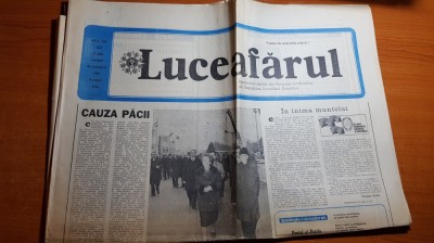 ziarul luceafarul 24 octombrie 1987-art.depsre orasul craiova , filmul morometii foto